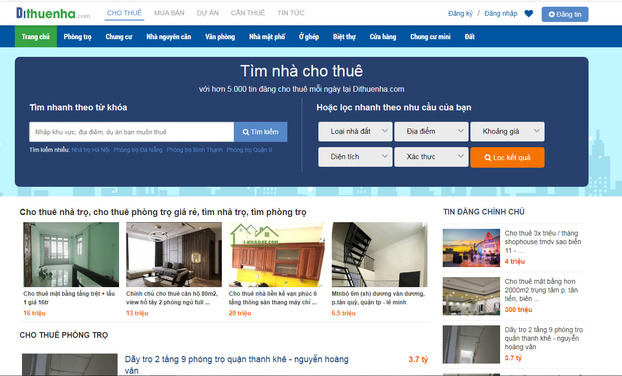 Top 5 địa chỉ website cho thuê phòng, nhà trọ uy tín nhất 4