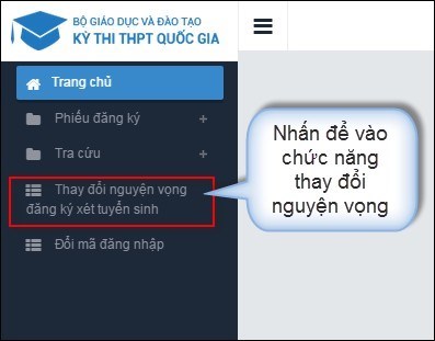 Hướng dẫn cách điều chỉnh nguyện vọng sau khi biết điểm thi tốt nghiệp THPT 2022 1