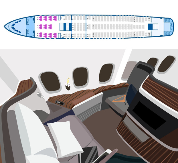 Phân biệt 4 hạng ghế trên máy bay: Hạng thương gia chưa phải là đắt nhất 11
