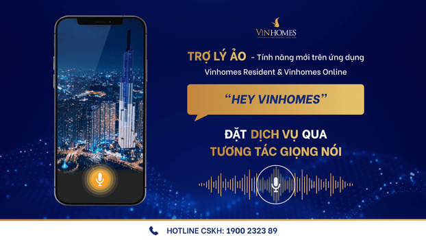   Vinhomes ra mắt tính năng Trợ lý ảo trên ứng dụng Vinhomes Resident và Vinhomes Online  