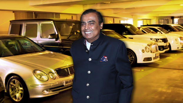   Theo SCMP, số xe hơi Mukesh Ambani sở hữu nhiều hơn số lần ông lái xe (Ảnh: YouTube)  
