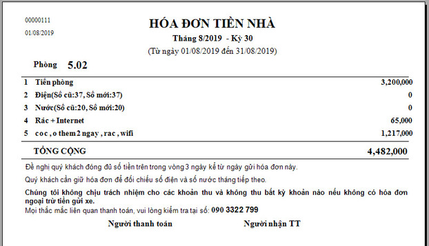 Những khoản tiền cơ bản mà sinh viên phải trả khi thuê nhà, phòng trọ tại Hà Nội (Ảnh minh họa)