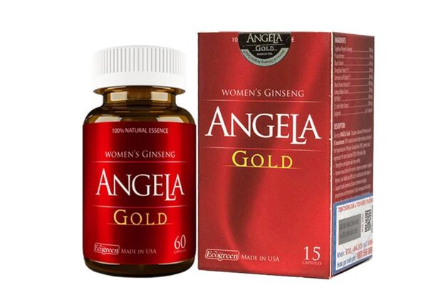 Sâm Angela Gold giúp cân bằng và bổ sung nội tiết tố, chống lão hóa da     