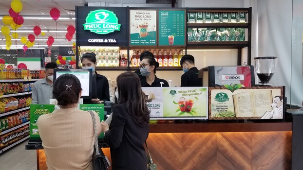 Phúc Long hiện có gần 1000 kiosk tích hợp trong các cửa hàng đa tiện ích