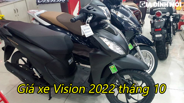 Giá xe Honda Vision 2022 mới nhất tháng 62022 tại TP HCM