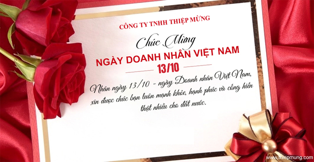 Chào mừng Ngày Doanh nhân Việt Nam 13/10! Đây là cơ hội để chúng ta tôn vinh những người làm chủ, những người khởi nghiệp và doanh nhân Việt Nam. Một ngày để đánh giá và trân trọng những nỗ lực của họ, cùng gợi nhớ những hành động xuất sắc trong quá khứ cũng như khát khao phát triển tương lai.