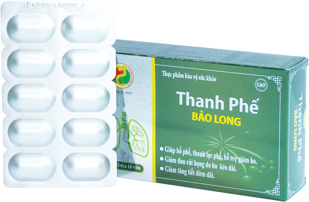 Sản phẩm Thanh Phế Bảo Long đang được quảng cáo trên mạng với nội dung gây hiểm lầm như thuốc chữa bệnh. Ảnh minh họa