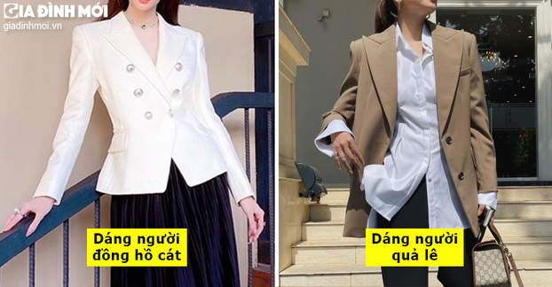 Quy tắc chọn blazer theo dáng người