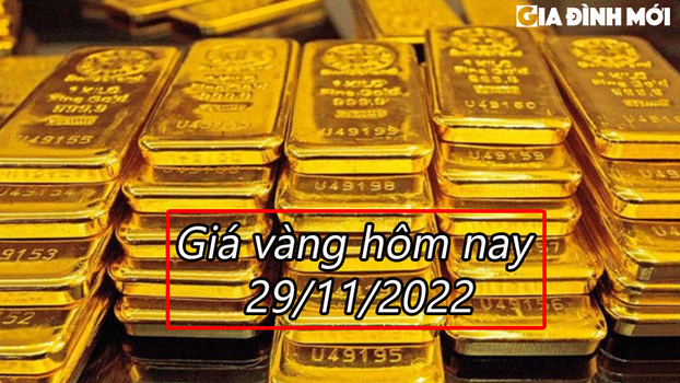 Giá vàng hôm nay 29/11/2022: Vàng giảm khi đồng USD hồi phục