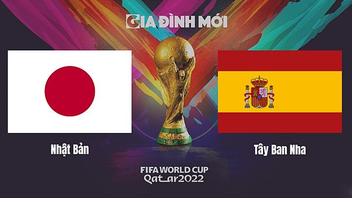 Link xem trực tiếp bóng đá giữa Nhật Bản vs Tây Ban Nha tại World Cup 2022 hôm nay 2/12/2022