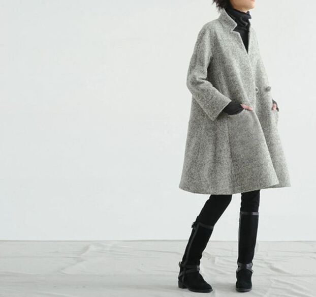 Trapeze coat