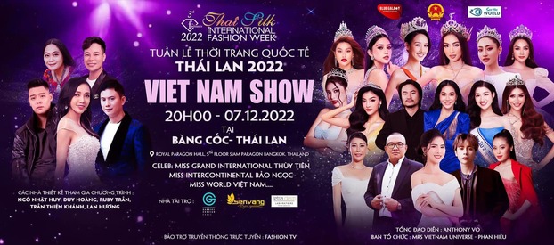 International Thai Silk Fashion Week diễn ra lúc mấy giờ, xem ở đâu? 