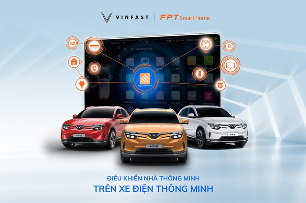 VinFast VF 8 và FPT Smart Home đem lại trải nghiệm điều khiển nhà thông minh chưa từng có ở Việt Nam