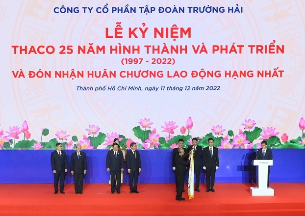 THACO đón nhận Huân chương Lao động Hạng Nhất lần thứ hai