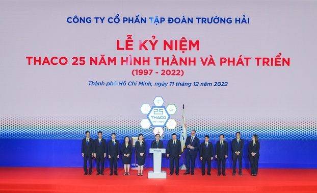 Nghi thức kỷ niệm THACO 25 năm hình thành và phát triển