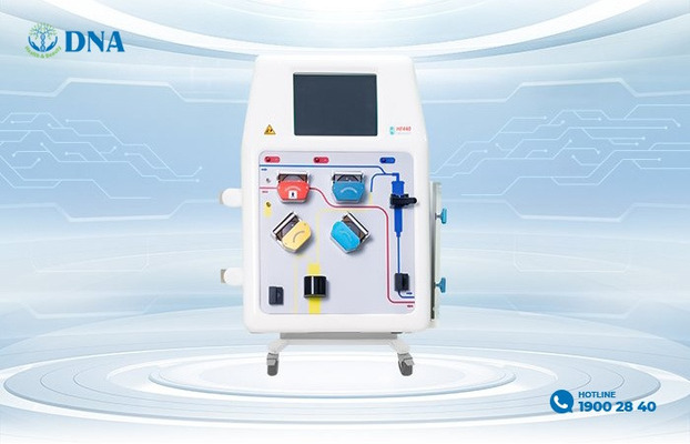 Bệnh viện Quốc tế DNA sở hữu thiết bị lọc máu hiện đại, bộ màng lọc siêu thông minh thế hệ mới nhất