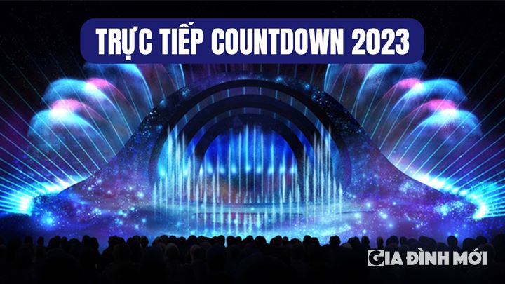 Truyền hình trực tiếp Countdown 2023 - Đếm ngược chào mừng năm mới tại TP.HCM trên kênh HTV7