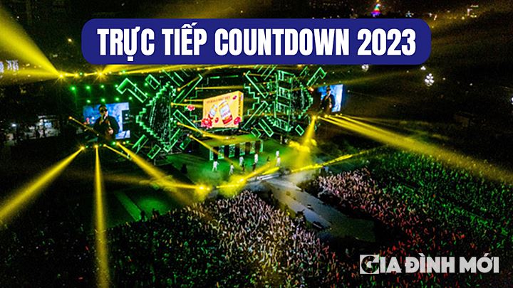 Truyền hình trực tiếp Countdown 2023 - Đếm ngược chào mừng năm mới tại Đà Nẵng trên kênh VTV8