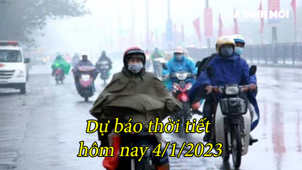 Dự báo thời tiết hôm nay 1/4/2023: Trời rét, mưa nhỏ rải rác