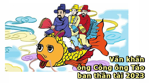 Văn khấn ông Công ông Táo ban thần tài 2023 đầy đủ nhất