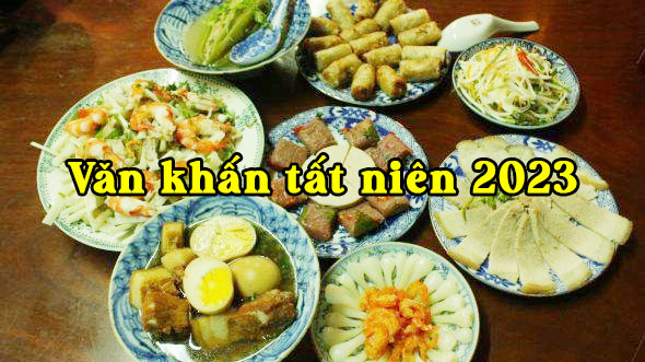 Văn khấn tất niên 2023. Bài cúng tất niên Tết Quý Mão 2023