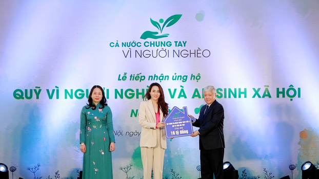 Cuối năm 2022, TH, BAC A BANK thông qua Quỹ Vì Tầm Vóc Việt đóng góp 16 tỷ đồng vào Quỹ Vì người nghèo và an sinh xã hội.