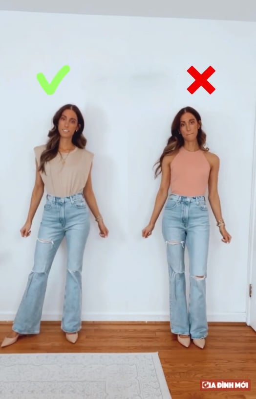 2 điều nên và không nên làm khi phối quần jeans ống loe