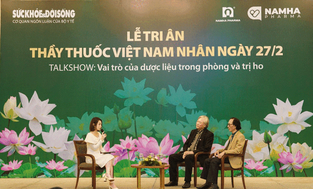 Tọa đàm với chủ đề “Vai trò của dược liệu trong phòng và trị ho”.