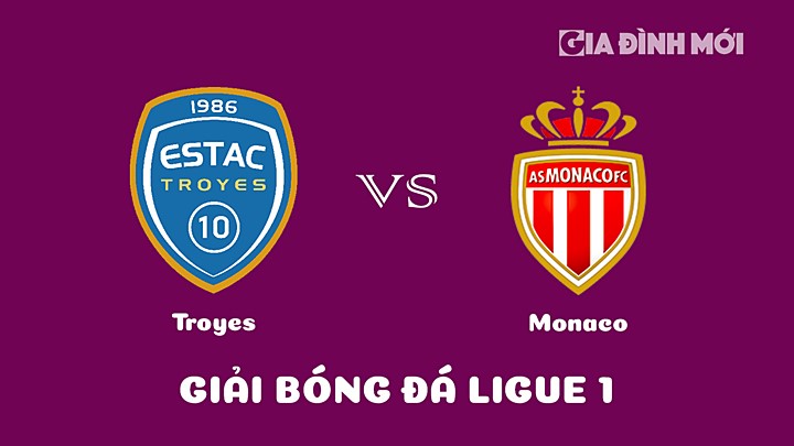 Nhận định bóng đá Troyes vs Monaco tại vòng 26 Ligue 1 (VĐQG Pháp) 2022/23 ngày 5/3/2023