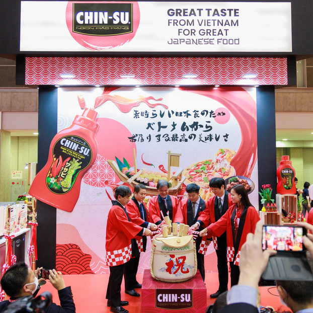Hình ảnh tại sự kiện tung hàng Chin-Su tại Foodex (Gởi về từ Nhật ngày 7/3/2023)