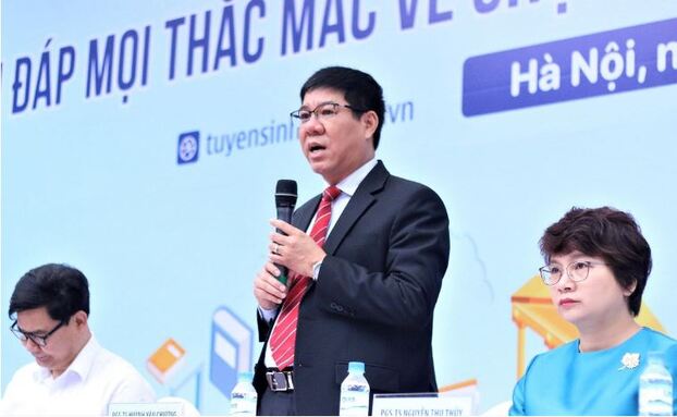 PGS.TS Huỳnh Văn Chương, Cục trưởng Cục Quản lý chất lượng (Bộ GD&ĐT) thông tin về kỳ thi tốt nghiệp THPT 2023.