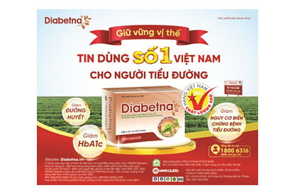 TPBVSK Diabetna được sản xuất bởi Công ty TNHH Nam Dược - Đơn vị được chứng nhận Hàng Việt Nam Chất Lượng Cao (năm 2023)