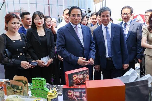 Thủ tướng Chính phủ Phạm Minh Chính nhấn mạnh khởi nghiệp, đổi mới sáng tạo là một động lực, nguồn lực quan trọng trong phát triển.
