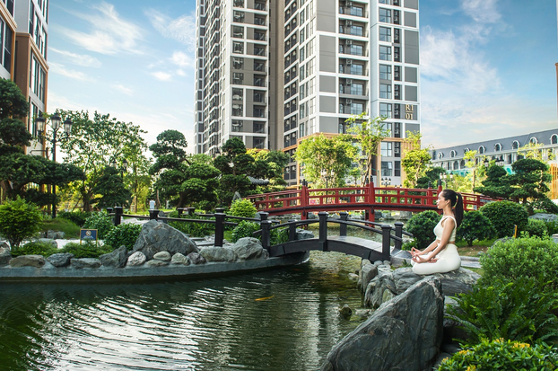 Chỉ có tại The Zenpark cư dân dễ dàng cảm nhận thiên nhiên yên bình và trong trẻo mỗi ngày