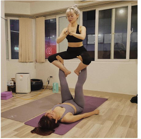 Một buổi tập Yoga cùng Thu Trang 