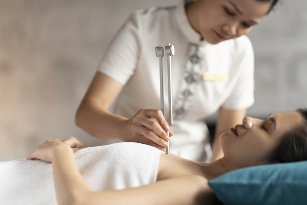 Trị liệu tại Mi Sol Spa