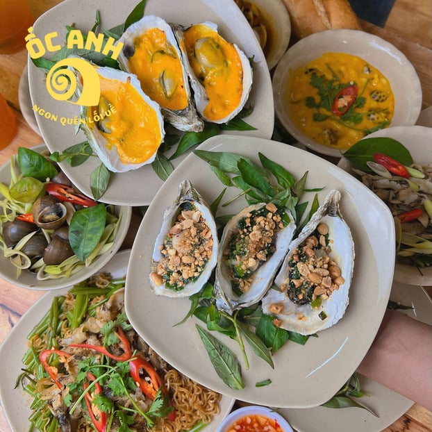 Món hàu nướng được nhiều bạn trẻ đến quán order nhất