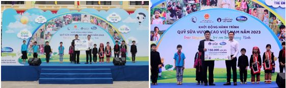 Năm nay, trẻ em có hoàn cảnh đặc biệt tại Quảng Ninh sẽ được nhận 150.000 hộp sữa trị giá 1 tỷ đồng từ Quỹ sữa Vươn cao Việt Nam