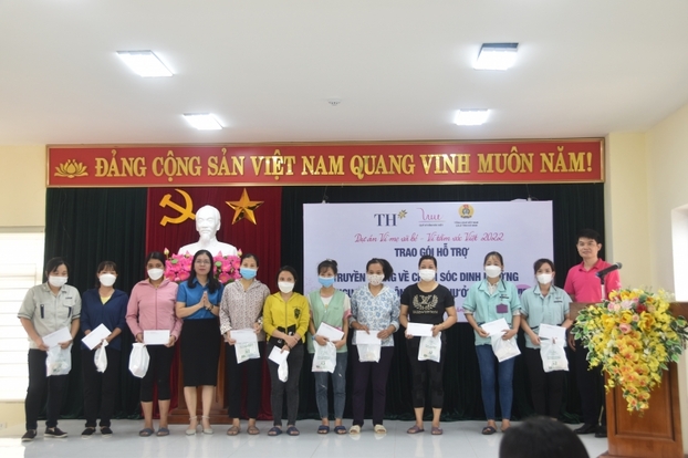 Quỹ vì tầm vóc Việt, Tập đoàn TH, BAC A BANK trao gói hỗ trợ người lao động bị ảnh hưởng COVID-19