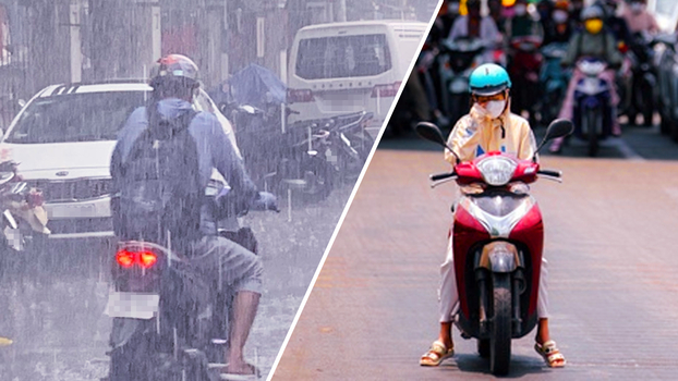 Dự báo thời tiết từ 29/4 đến 3/5/2023: Hà Nội mưa to, TP.HCM nắng nóng