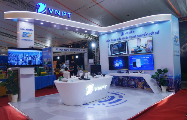 Gian trưng bày của VNPT tại sự kiện Techfest