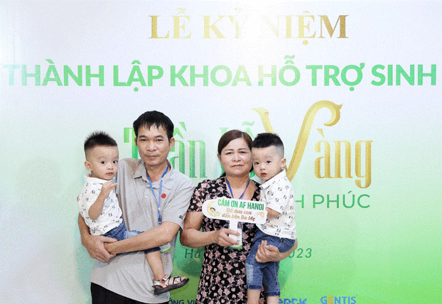 Khoa hỗ trợ sinh sản của BV Nam học và Hiếm muộn Hà Nội đã mang lại nhiều niềm hạnh phúc cho các gia đình hiếm muộn.