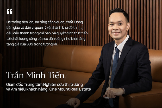 Ông Trần Minh Tiến - Giám đốc Trung tâm Nghiên cứu thị trường và Am hiểu khách hàng - One Mount Real Estate