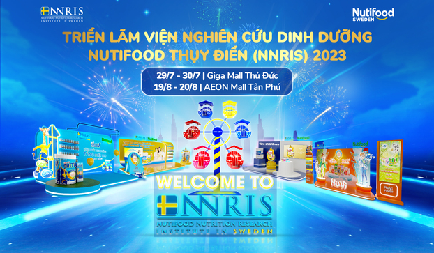 Triển lãm Viện Nghiên cứu Dinh dưỡng Nutifood Thụy Điển năm 2023 diễn ra tại TP.HCM  vào tháng 7 và 8 này