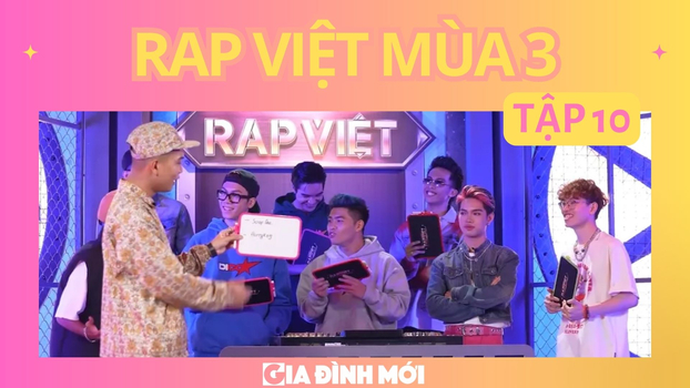 Link xem trực tiếp Rap Việt mùa 3 tập 10 ngày 29/7 trên VieON, YouTube