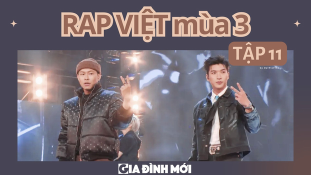 Link xem trực tiếp Rap Việt mùa 3 tập 11 ngày 5/8 trên VieON, YouTube