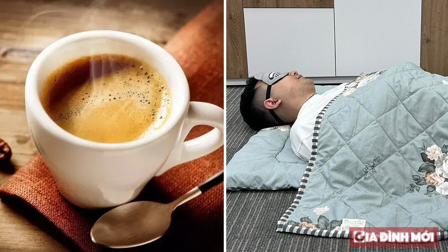 Lý do bạn nên uống một ít cà phê trước khi ngủ trưa