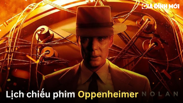 Lịch chiếu phim Oppenheimer, bom tấn của Christopher Nolan 