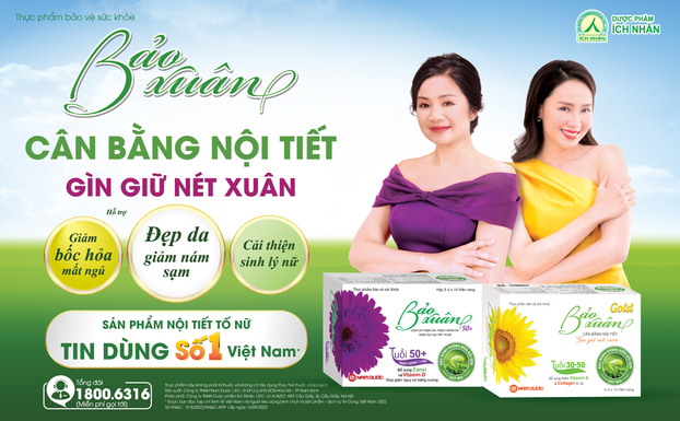 Bảo Xuân - Sản phẩm nội tiết tố nữ tin dùng số 1 Việt Nam