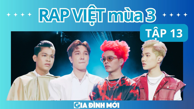 Link xem trực tiếp Rap Việt mùa 3 tập 13 sớm nhất 20h ngày 18/8 trên VieON.